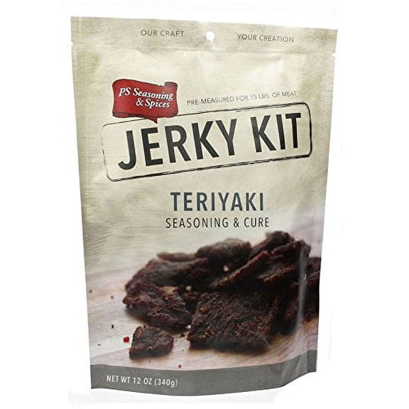 PS Seasoning & Spices Jerky Kit (Teriyaki) - Grand Champion American Association Meat Processors Award