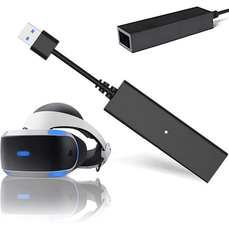 PS VR Adapter Cable, Camera Adapter for PS5 PS4, Playstation Camera ps4,  Mini Camera Adapter for PSVR Games, USB3.0 PS VR on PS5 Playstation 5, Male  to Female for VR Game 