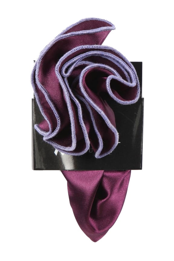 PS-Z-RD-105 - Round Pocket Square Accessory - Purple Lavender