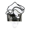 thumbnail image 1 of PS-Z-RD-9 - Round Pocket Square Accessory - White Black, 1 of 1