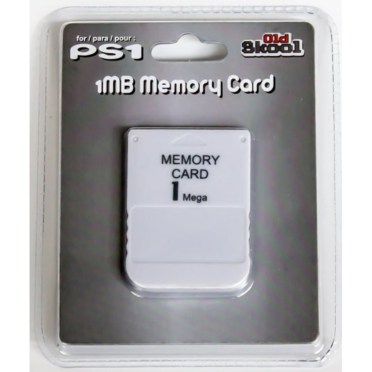 PS1 Memory Card for Sony PlayStation 1 (1MB) 