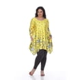 thumbnail image 1 of PS1301-28 3X Plus Size Erie Tunic 28, Yellow - 3XL, 1 of 1