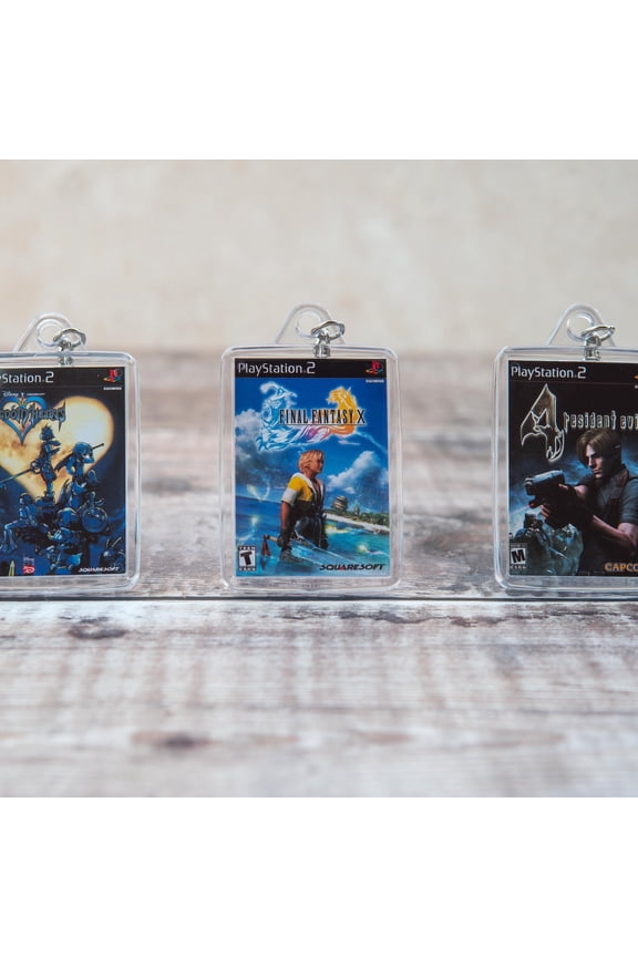 PS2 Game Acrylic Keychains! (1 keychain)