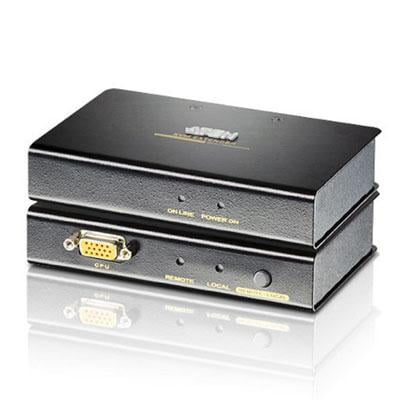 ATEN Cat5 PS2 KVM Console Extender up to 500 Feet CE250A (Black)
