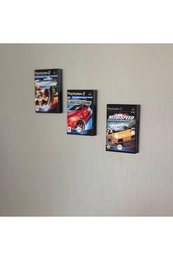 PS2 Racing GAME Miniature Game Case  Handmade Keychains & Magnets | Water and Scratch Resistant NFS (1 keychain)