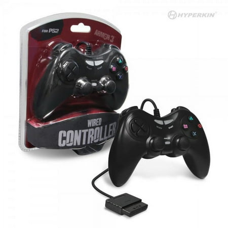 PS2 Wired Game Controller (Black) - Armor3