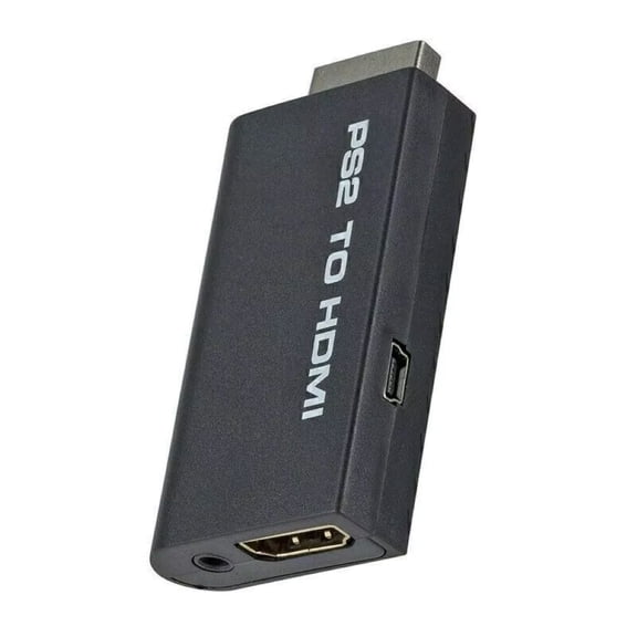 PS2 to HDMI Adapter Converter Support 1080P Video Audio Output for PlayStation 2