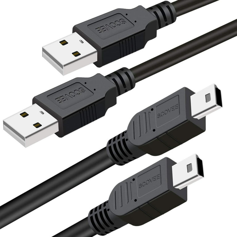 Fitwish Câble de Chargeur de 6 Pieds pour PS3, câble de Charge Mini pour  contrôleur Playstation 3. : : Jeux vidéo