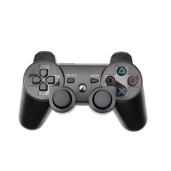 PS3 Style Wireless Controller, 6-Axis Motion, Dual Vibration, 10M Range
