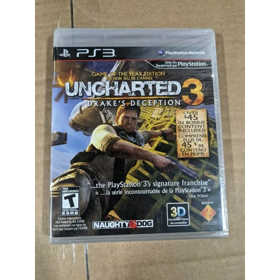 PS3 - UNCHARTED 3: DRAKE'S DECEPTION (GOTY)