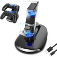 thumbnail image 1 of PS4 Controller Charger, 4 Controller USB Charging Station Dock, Playstation 4 Charging Station for Playstation4 / PS4 / PS4 Slim / PS4 Pro Controller, 1 of 7
