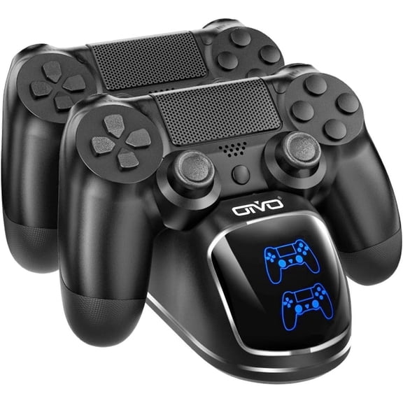 Charging Station Replacement for PlayStation 4 Dualsh,PS4 Controller Charger Dock Station, OIVO 1.8Hrs PS4 Controller Charging Dock