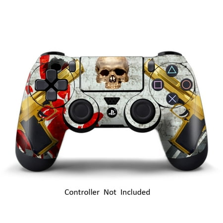 PS4/PS4 SLIM/PS4 PRO Controller Stickers Skin Playstation 4 Controller Dualshock 4 Vinyl Decal Ghost Ops