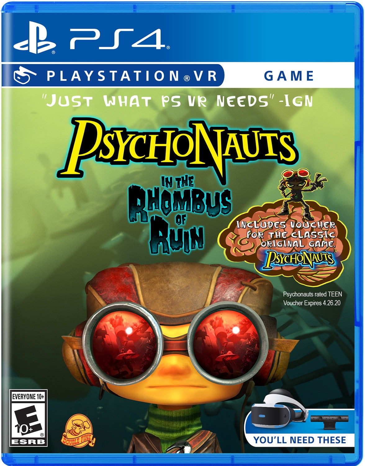Psychonauts in the Rhombus of Ruin on PlayStation 4 (Virtual