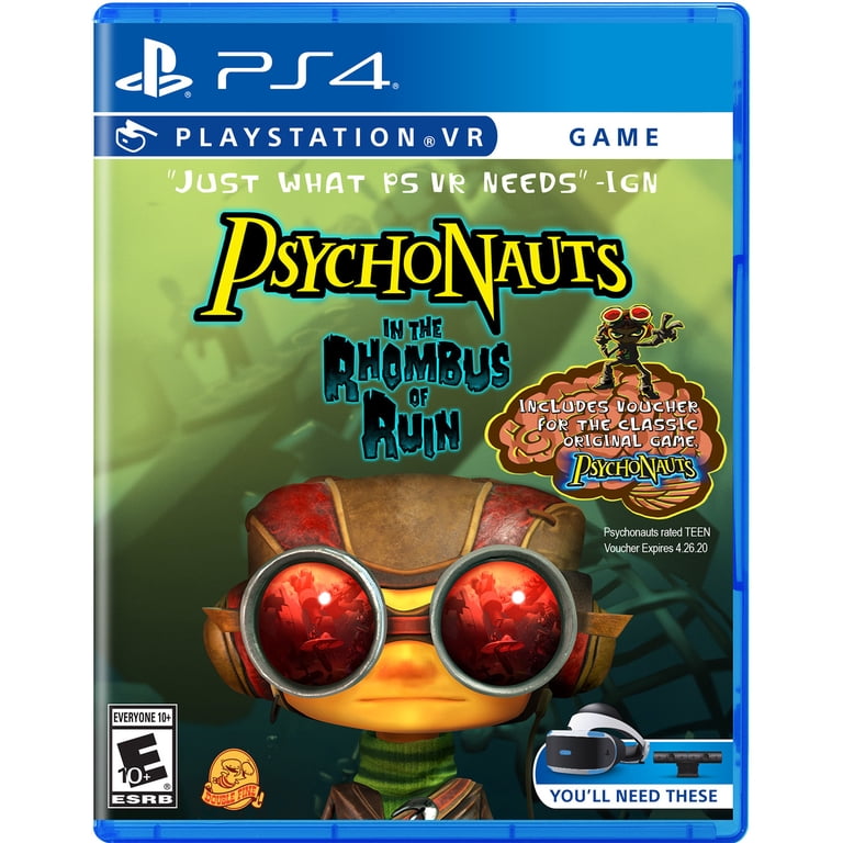 Psychonauts in the Rhombus of Ruin on PlayStation 4 (Virtual
