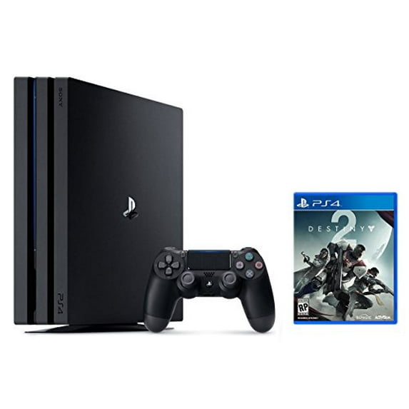 PS4 Pro Bundle (2 Items): PlayStation 4 Pro 1TB Console Jet Black and Destiny 2 Game Disc