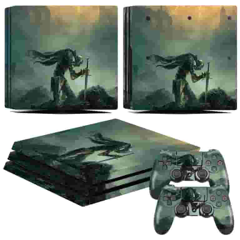 DOMILINA Vinyl Skin Decal Sticker Cover Set for Sony PS4 PRO Console and 2 Dualshock Controllers - Weeds DOMILINA Vinyl Skin Decal Sticker Cover Set for Sony PS4 PRO Console and 2 Dualshock Controllers - Weeds