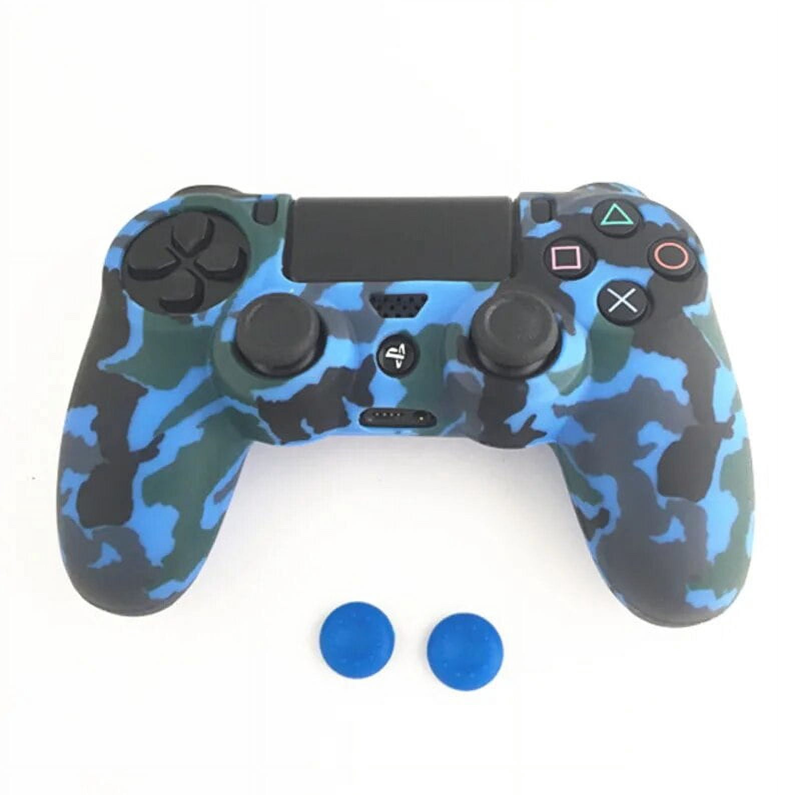 PS4 Pro Slim Controller Gamepad Protect Camo Silicone Gel Guards Soft ...
