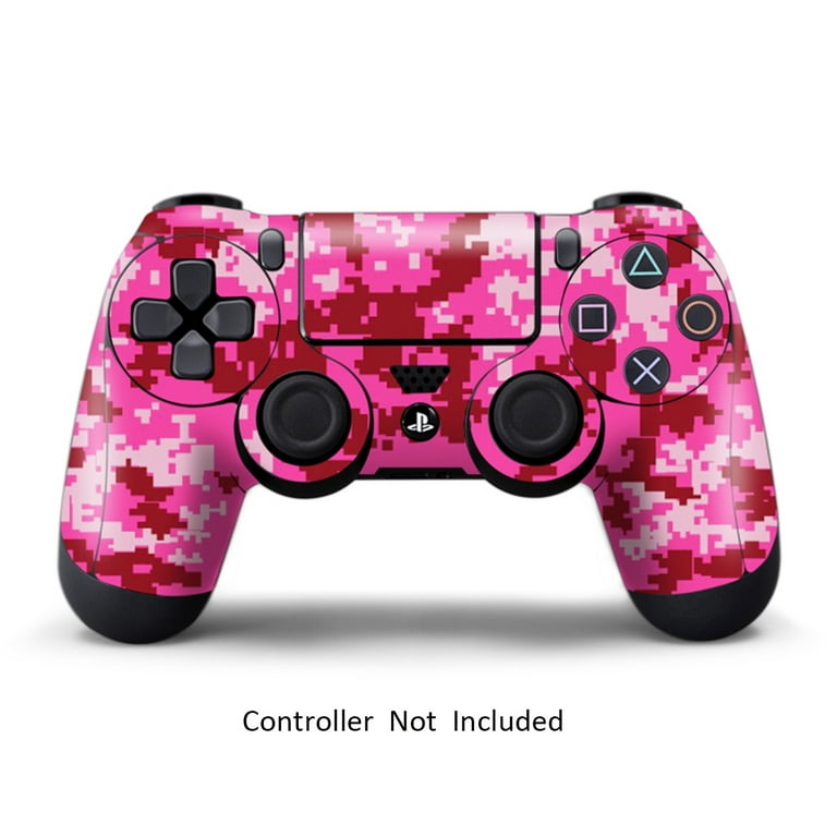 PS4 Skins Playstation 4 Games Sony PS4 Games Decals Custom PS4 Controller  Stickers PS4 Remote Controller Skin Playstation 4 Controller Dualshock 4  Vinyl Decal Digicamo Pink 
