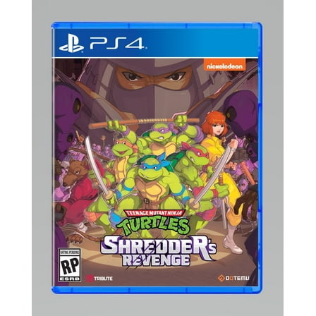 PS4 Teenage Mutant Ninja Turtles: Shredder's Revenge, New Everyone PlayStation 4 Video Games.