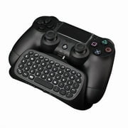 PS4 Wireless Gaming Keyboard - 2.4G RF Keyboard for PS4 Original/PS4 Slim | Compact Design, Easy Pairing, Compatible with DualShock 4 Controllers for Chat, In-Game Typing & Media Navigation