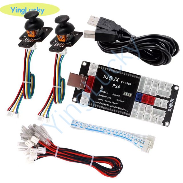 PS4 usb controller Encoder zero delay Converting PCB 3d keyboard wires