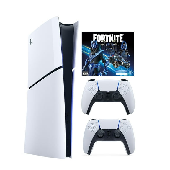 PS5 BF Fortnite Digital Bundle & White Controller