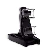 PS5 Controller Charging Stand - Dual Fast Charger Dock with Ergonomic Controller Holder for PlayStation 5 Wireless Controllers, USB-Powered PS5 Accessory Black/White Variants