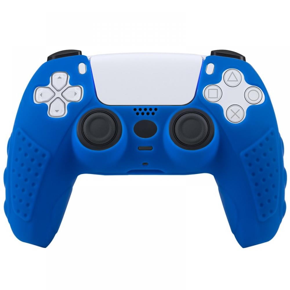 PS5 Controller Cover Case, Ergonomic Soft Non-slip Controller Silicone  Protective Cover Suitable for Playstation 5, Rubber Protective Cover Skin,  with Oystick Cover, Suitable for PS5 Controller 