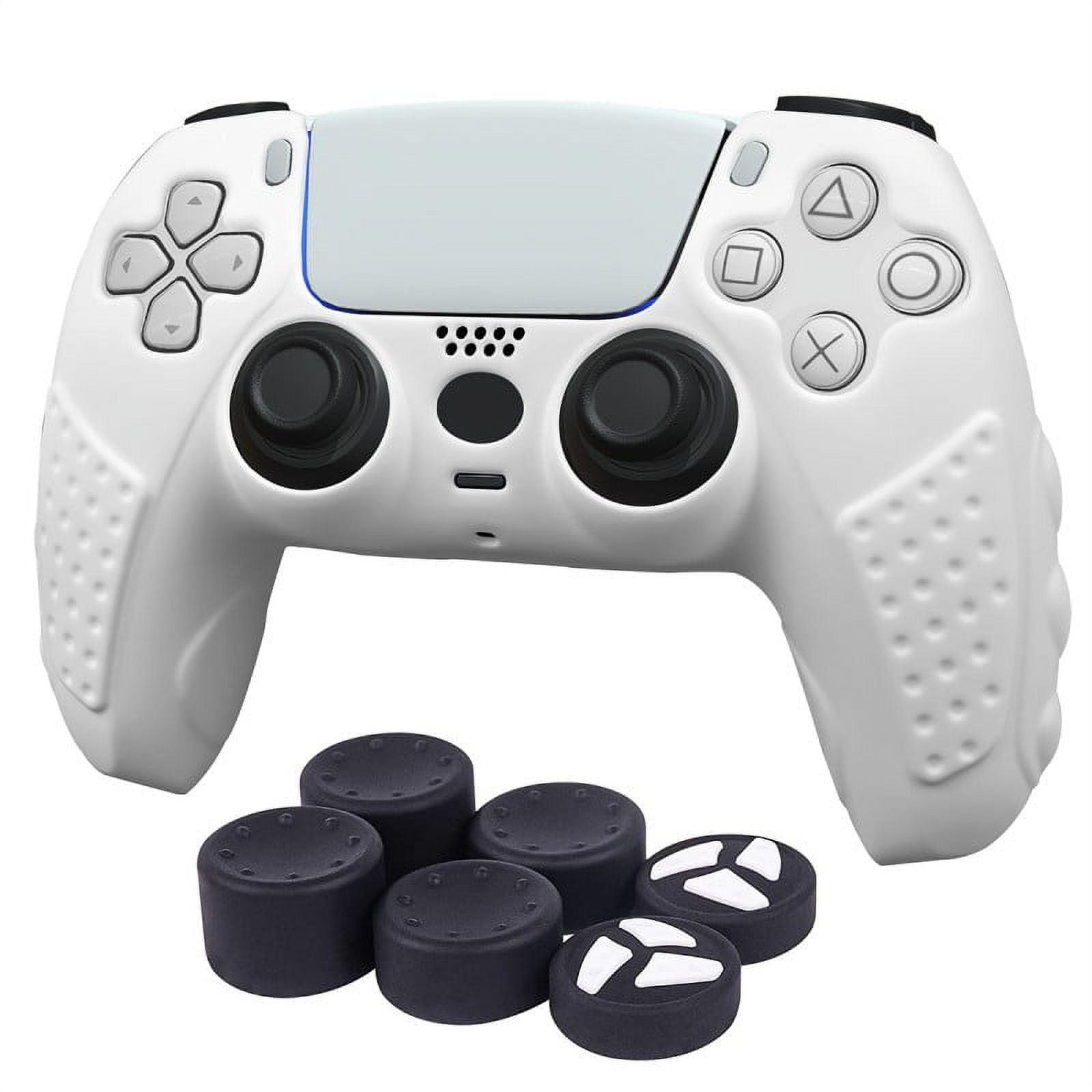 PS5 Controller Skin Anti-Slip Silicone Grip Cover Protector Rubber Case  Accessories Set for Playstation 5 Gamepad Joystick with 6 Thumb Grip Caps