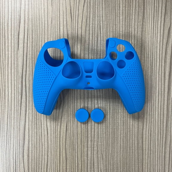 PS5 DualSense Controller Silicone Case with Thumbstick Caps - 2-in-1 Anti-Slip Protective Set for PS5 Game Controllers, Sweat-Resistant, Full Button Access, Easy Installation (Multiple Colors)