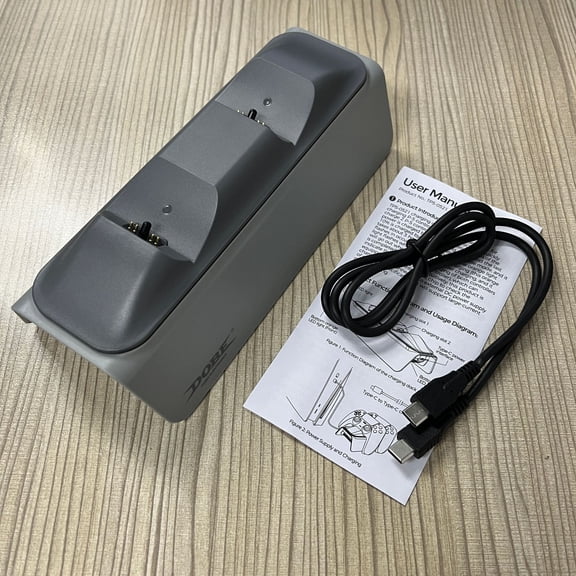 PS5 DualSense Wireless Controller Dual Charging Dock - 2-Slot Fast Charger for PS5 Game Controllers, Anti-Slip Base, Universal Compatibility, Ideal for Multiplayer & Marathon Gaming