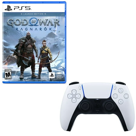 PS5 GOW: Ragnarok Game with DualSense Controller
