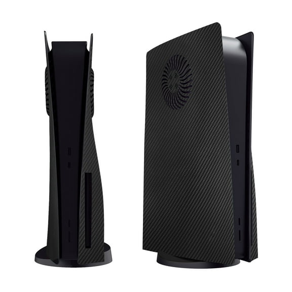 PS5 Plates for Disc Edition,Faceplate for PS5 with Cooling fan,Replacement Side Plate Shell Accessories Hard Shockproof Anti-Scratch Dustproof ABS Case