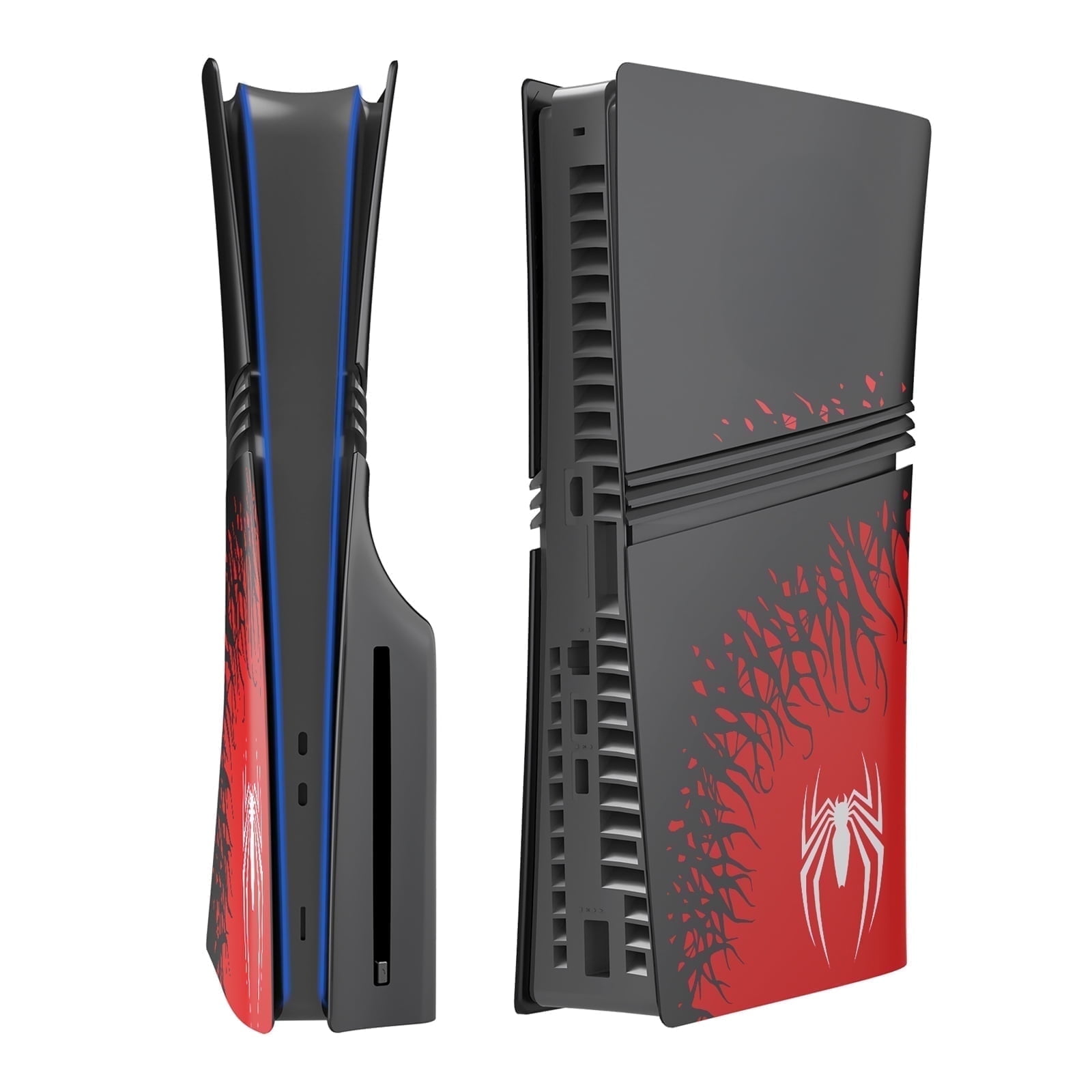 NOWSKINS PS5 Pro Disc Edition Cover Plates, Spider-Man 2 ABS