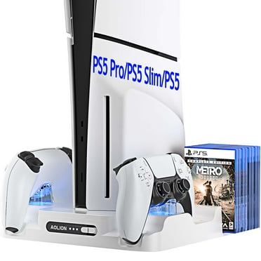 PS5 / PS5 Slim Cooling Station For PlayStation 5 Console Disc/Digital