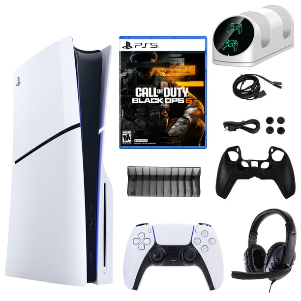 Ps5 Slim Cod PS5 Slim Console with COD: Black Ops 6 & Accessories Kit - Walmart ...