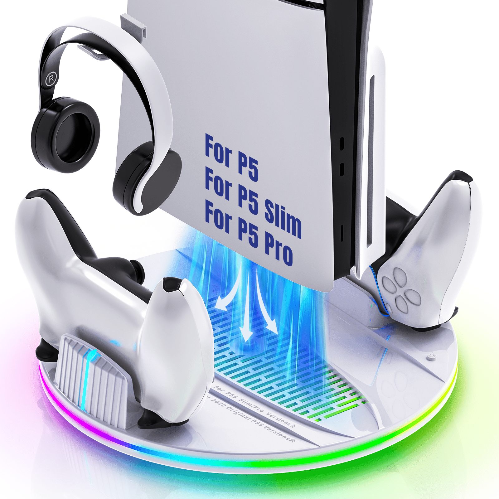 Video Game Storage Tower for PS5 PS4 Xbox Nintendo Switch Games