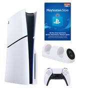 PS5 Slim with $25 PSN Card & Dual Charging Dock