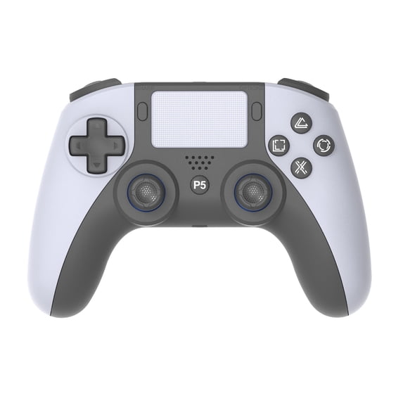 PS5 Style Wireless Controller, Asymmetric Vibration, Turbo, 3.5mm Audio Jack