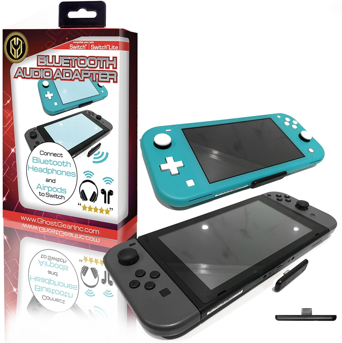 Achetez HS-SW390 Pour Nintendo Switch Bluetooth 5.0 Adaptateur USB