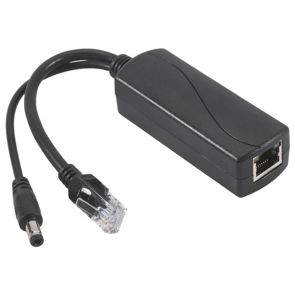 PS5712TG Gigabit PoE Splitter, 10/100/1000Mbps 30W Power Over Ethernet Splitter Support IEEE802.3 Af/At