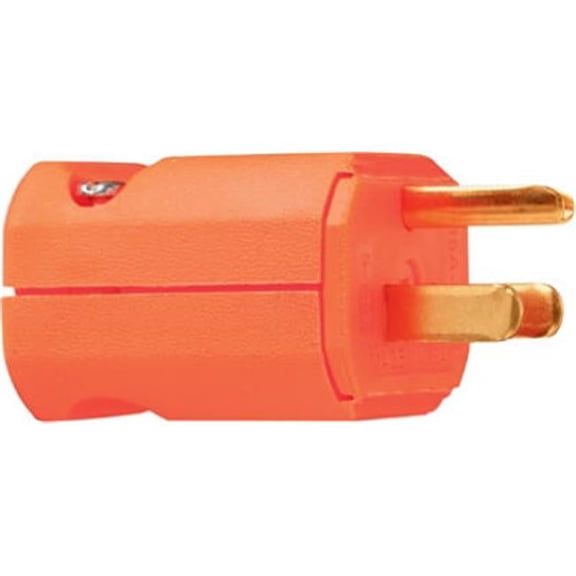PS5965OCC20 Premium Hi-Vis Plug, 15A, Orange