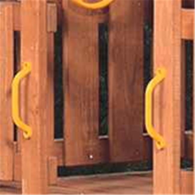 Yellow High-Density Polyethylene Play Handles for Kids