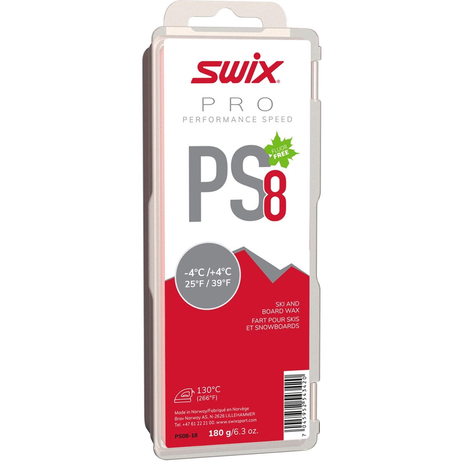 SWIX   FC8X フッ素Wax。 Buy SWIX FC8XWS Cera F White Uni Turbo Solid +4°-4°C, 20g