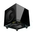 thumbnail image 1 of OSD Audio Nero DueVoce X8 Dual 8-inch Drivers, 300W Deep Bass, Class D, 107dB SPL, Compact High-Gloss Black Finish, 1 of 6