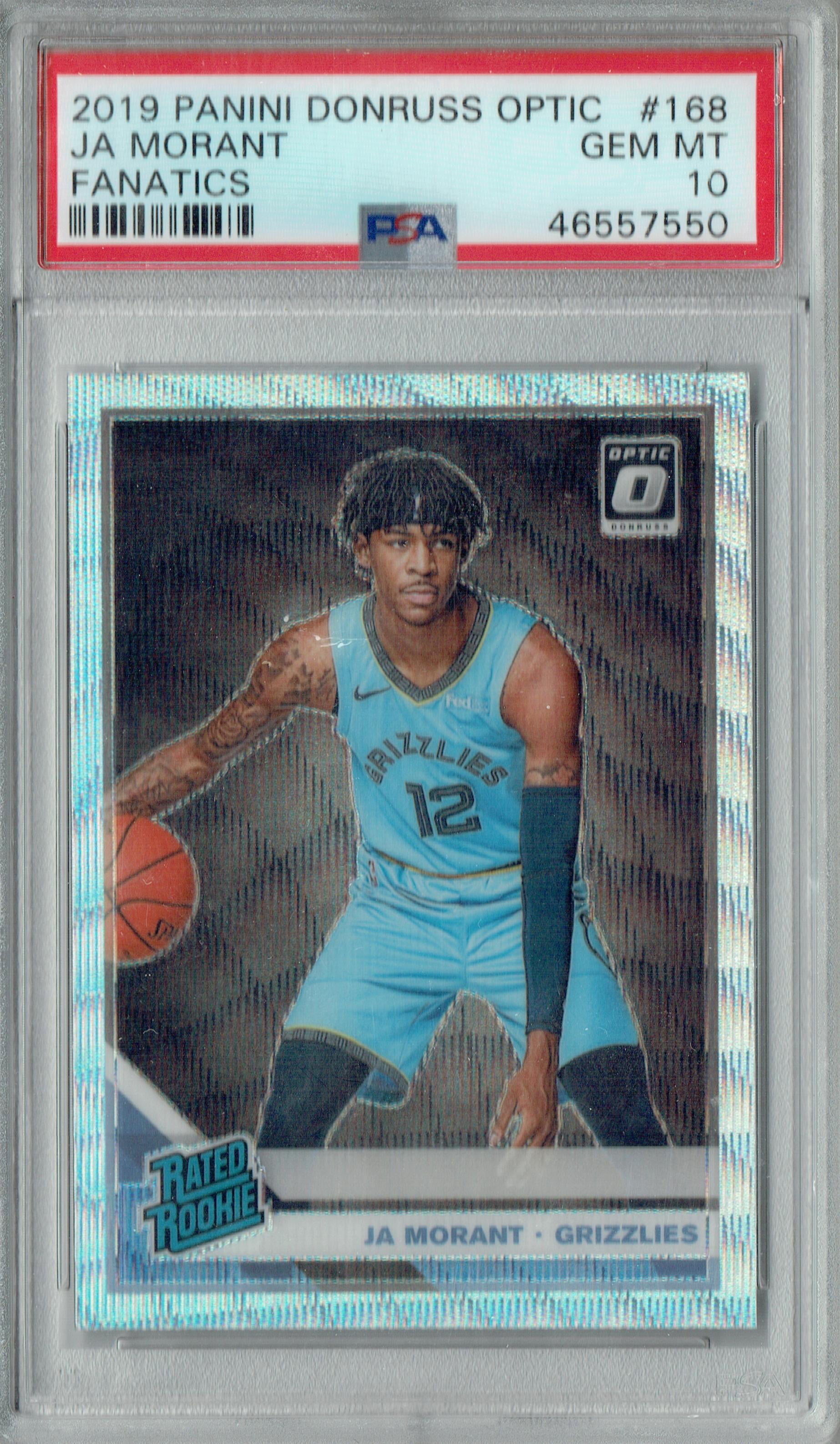 その他 Ja Morant PSA 10 optic RC fanatics NBA Ja Morant PSA 10 optic RC fanatics NBA