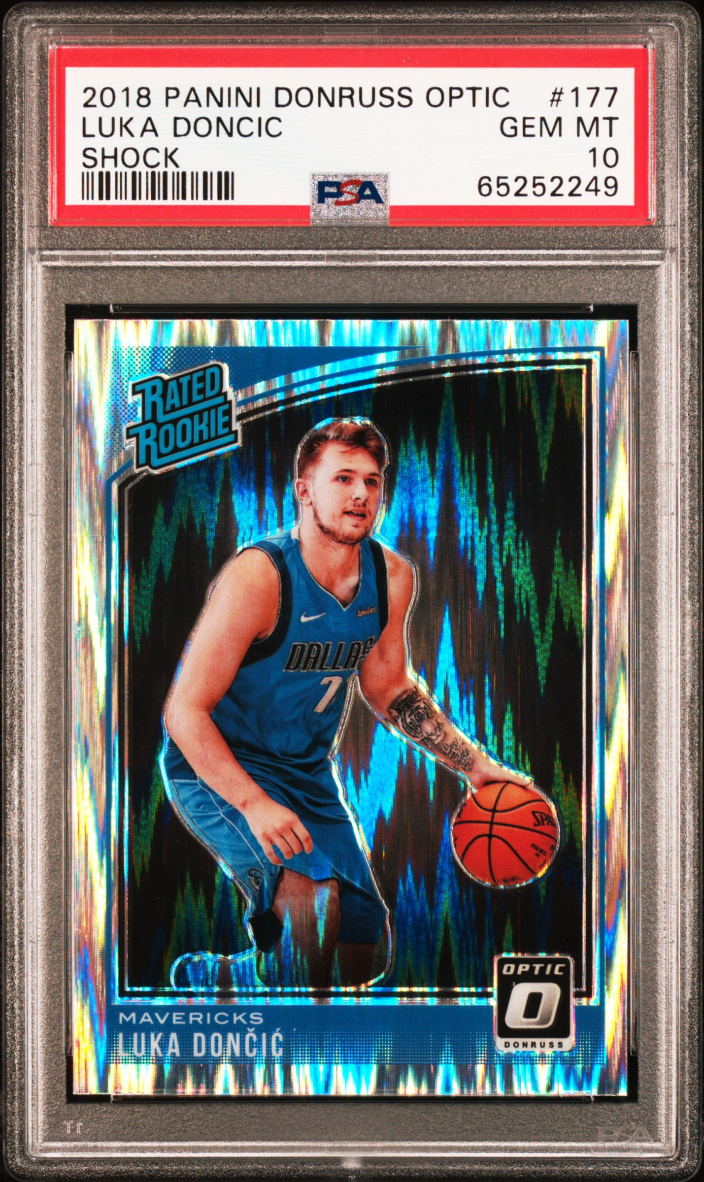 Luka Doncic Rookie Card Donruss