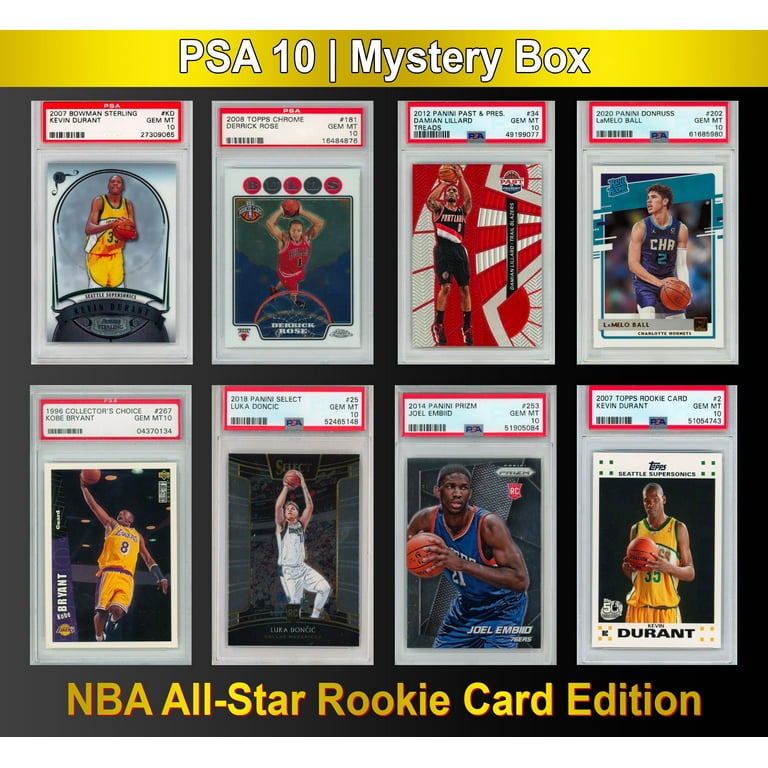 PSA 10 NBA All-Star Rookie Card Mystery 2024 Box