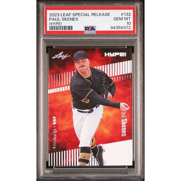 PSA 10 Paul Skenes 2023 Leaf Hype! #132 1 of 5000 Made! Rookie Card